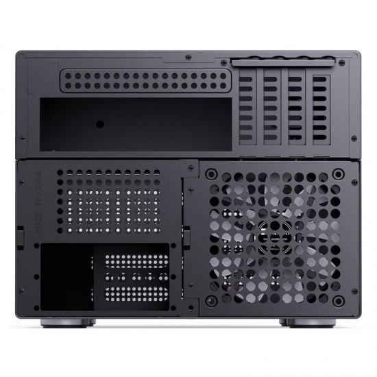 Jonsbo N4 NAS Case, Micro-ATX - Siyah Renk Kasa